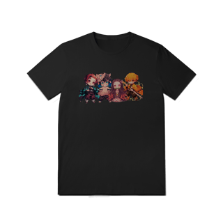 Nome do produto Camiseta - Demon Slayer Chibi