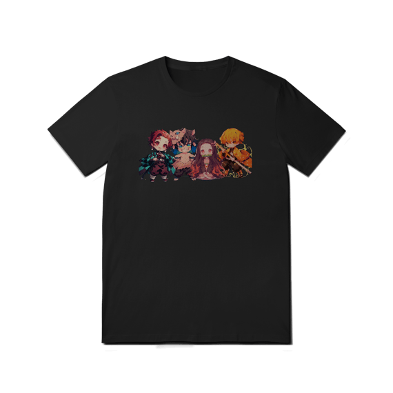 Camiseta - Demon Slayer Chibi