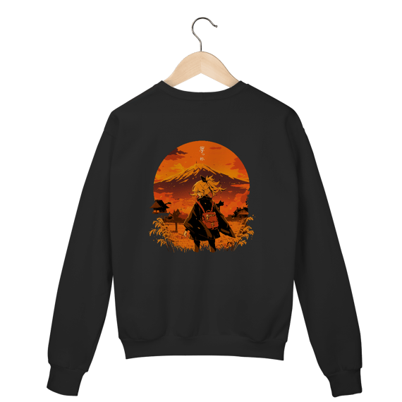 Moletom Arte Japonesa – Pôr do Sol no Caminho