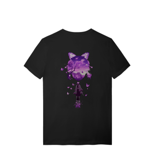 Nome do produto Camiseta Shinobu Kocho – Elegância e Mistério em Demon Slayer