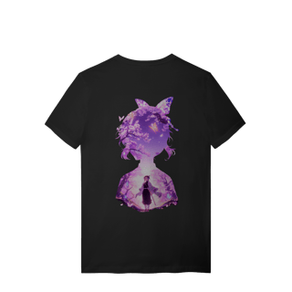 Nome do produto Camiseta Shinobu Kocho – Demon Slayer | Borboletas & Cerejeiras