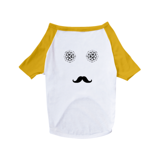 Nome do produto camisa lisa com estampa bigode 
