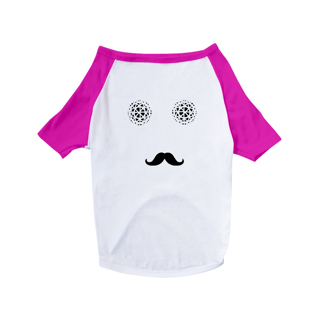 Nome do produto camisa lisa com estampa bigode 