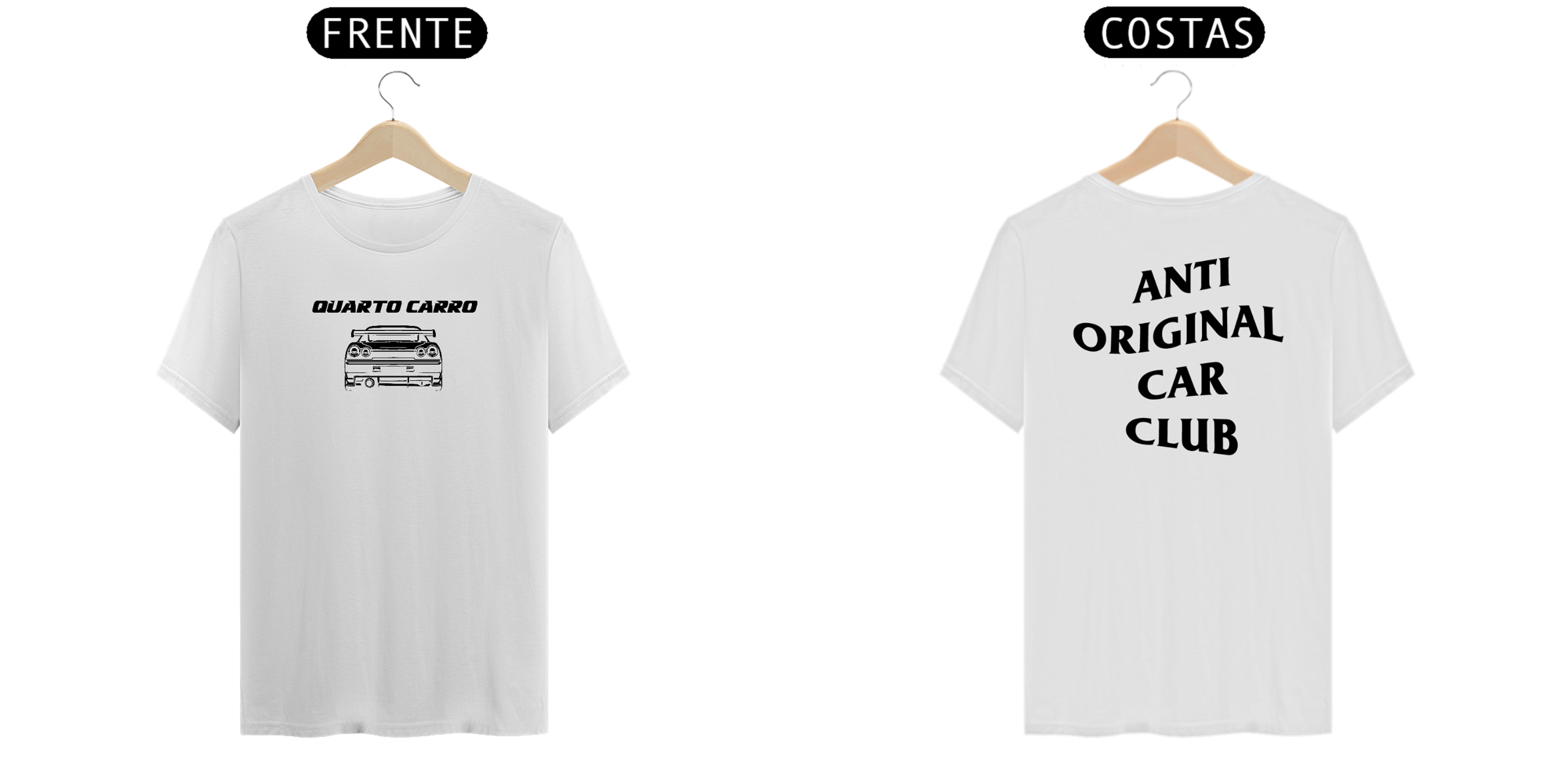 Camisa - Anti Original Car Club Quarto Carro