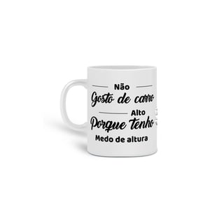 Caneca Vw Voyage Quadrado