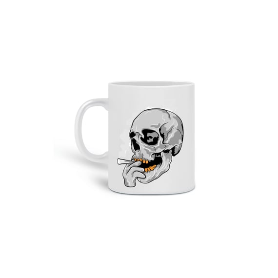 CANECA CAVEIRA BRAIN STORE
