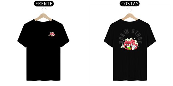CAMISA BRAIN STORE PREMIUM DESENHO ESTAMPA FRENTE E VERSO