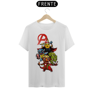 Nome do produto Camisa Unisex Pókemon  Avengers