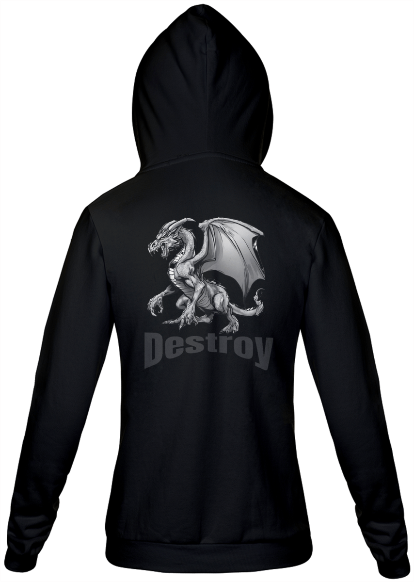 Nome do produto: Casaco Moletom Com Ziper 