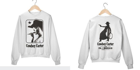 BEYONCÉ - COWBOY CARTER MOLETOM