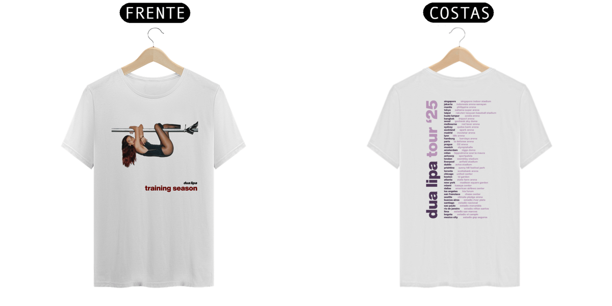 Nome do produto: DUA LIPA - RADICAL OPTIMISM TOUR