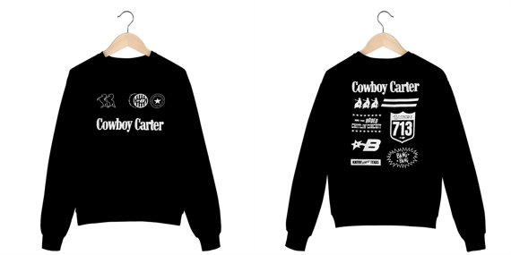 BEYONCÉ - COWBOY CARTER MOLETOM