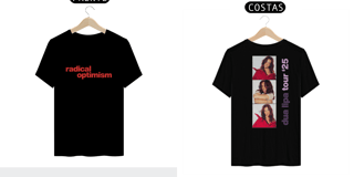 Nome do produto DUA LIPA - RADICAL OPTIMISM TOUR 25