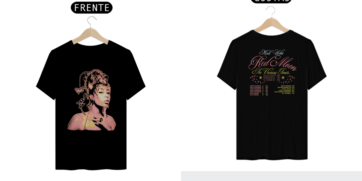 Nome do produto: KALI UCHIS - RED MOON IN VENUS TOUR