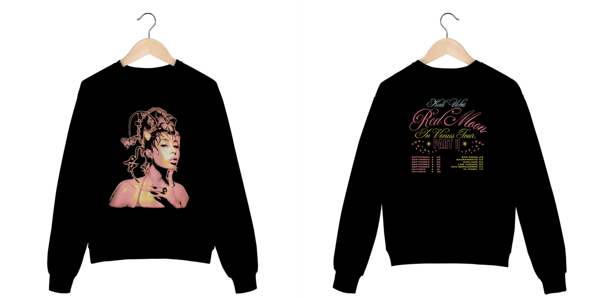Nome do produto: KALI UCHIS - RED MOON IN VENUS TOUR