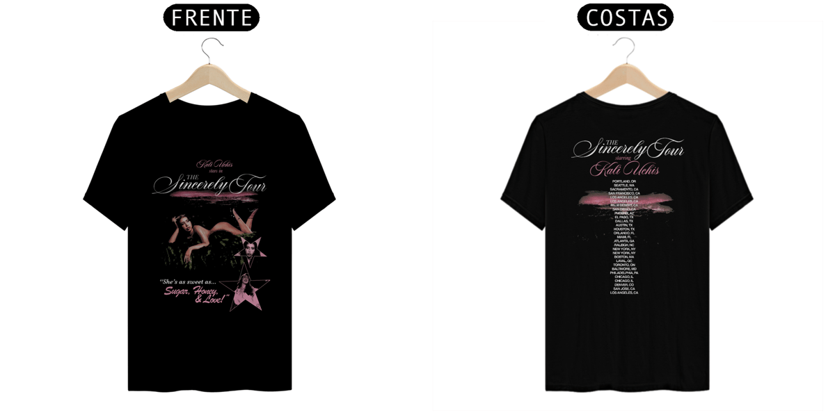 Nome do produto: KALI UCHIS - SINCERELY TOUR