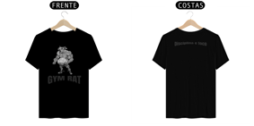 Nome do produto  camiseta gym rat academy
