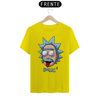 Nome do produto Camiseta unissex - Rick and Morty - Einstein