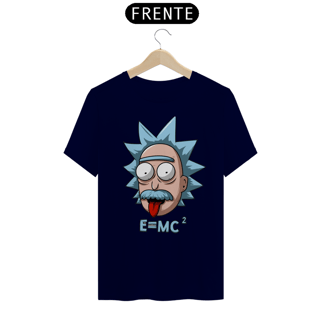 Nome do produto Camiseta unissex - Rick and Morty - Einstein