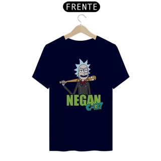 Nome do produto Camiseta unissex - Rick and Morty - Negan C-137