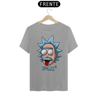 Nome do produto Camiseta unissex - Rick and Morty - Einstein