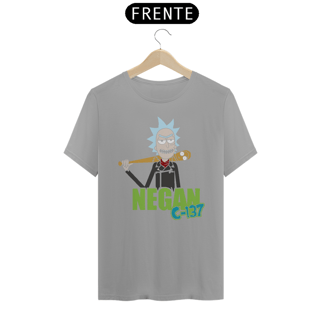 Nome do produto Camiseta unissex - Rick and Morty - Negan C-137