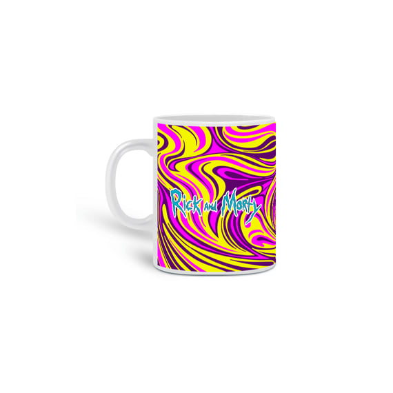 Caneca - Rick and Morty - Schwifty