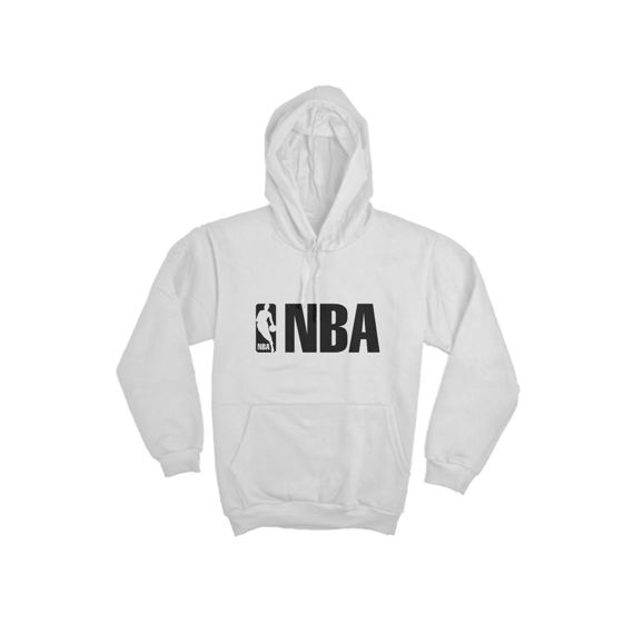 Moleton branco NBA estmpa