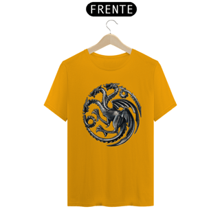 Nome do produto Camiseta T-Shirt Classic Unissex / Game Of Thrones Os 3 Dragões