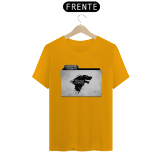 Nome do produto Camiseta T-Shirt Classic Unissex / Game Of Thrones Card Avatar