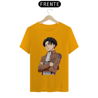 Nome do produto Camiseta T-Shirt Classic Unissex / Attack On Titan Levi