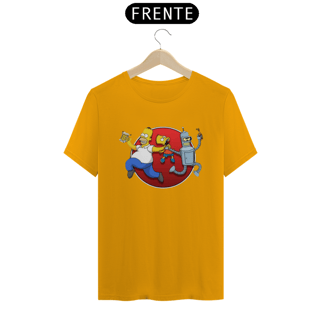 Nome do produto Camiseta T-Shirt Classic Unissex / Bender, Homer e Bart