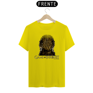 Nome do produto Camiseta T-Shirt Classic Unissex / Game Of Thrones Trono De Ouro