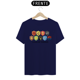 Nome do produto Camiseta T-Shirt Classic Unissex / Simbolos E A atares De Game Of Thrones
