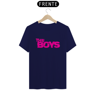 Nome do produto Camiseta T-Shirt Classic Unissex / The Boys Logo Rosa