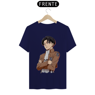 Nome do produto Camiseta T-Shirt Classic Unissex / Attack On Titan Levi