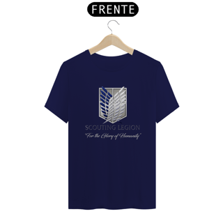 Nome do produto Camiseta T-Shirt Classic Unissex / Attack On Titan Legion Logo