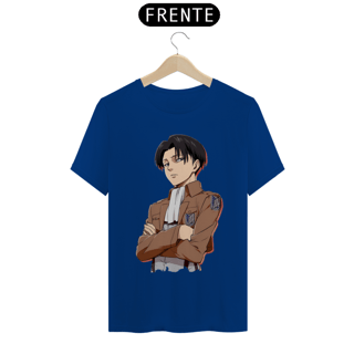 Nome do produto Camiseta T-Shirt Classic Unissex / Attack On Titan Levi