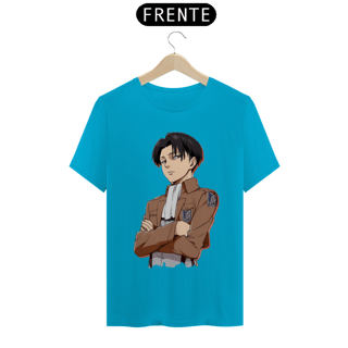 Nome do produto Camiseta T-Shirt Classic Unissex / Attack On Titan Levi