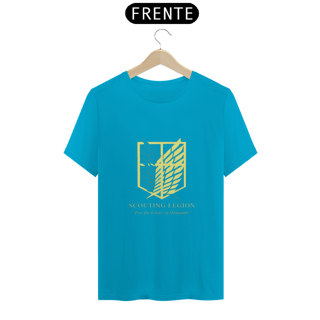 Nome do produto Camiseta T-Shirt Classic Unissex / Attack On Titan Scouting Legion