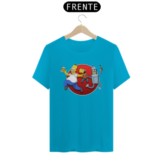 Nome do produto Camiseta T-Shirt Classic Unissex / Bender, Homer e Bart