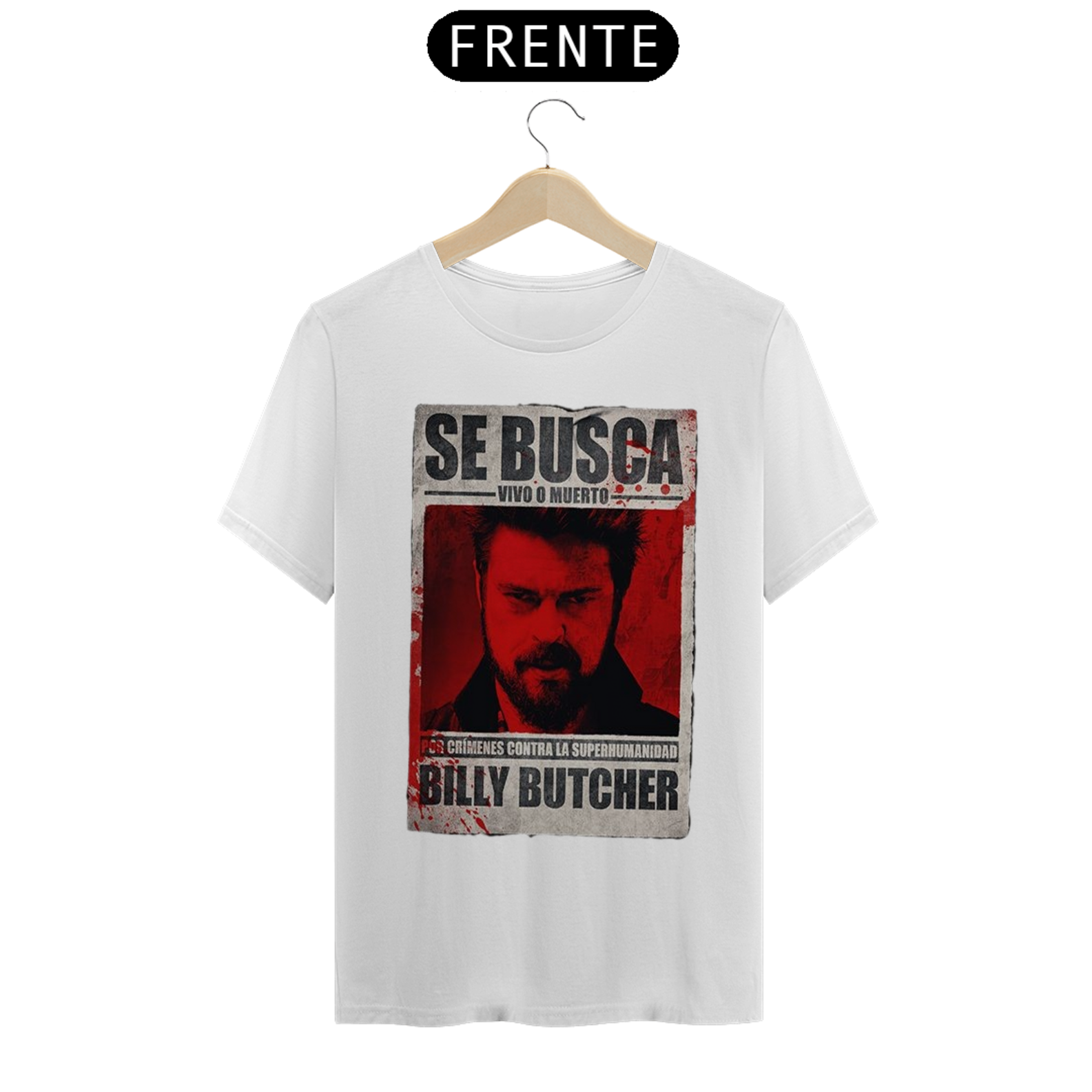 Camiseta T-Shirt Classic Unissex / The Boys - Procura-se Billy Butcher