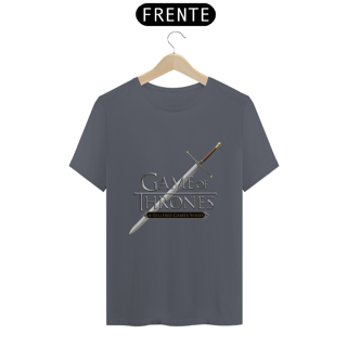 Nome do produto Camiseta T-Shirt Classic Unissex / Game Of Thrones Logo E A Espada