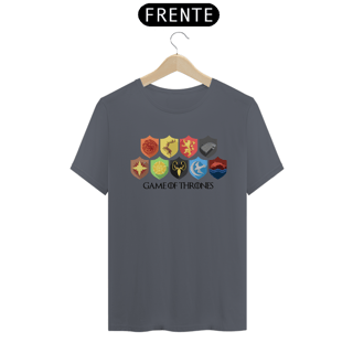 Nome do produto Camiseta T-Shirt Classic Unissex / Simbolos E A atares De Game Of Thrones