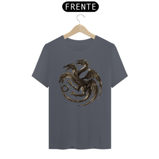 Nome do produto Camiseta T-Shirt Classic Unissex / Game Of Thrones Os 3 Dragões 