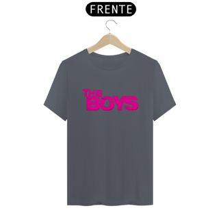 Nome do produto Camiseta T-Shirt Classic Unissex / The Boys Logo Rosa