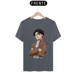 Nome do produto Camiseta T-Shirt Classic Unissex / Attack On Titan Levi