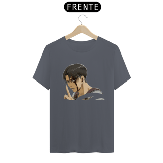 Nome do produto Camiseta T-Shirt Classic Unissex / Attack On Titan Levi