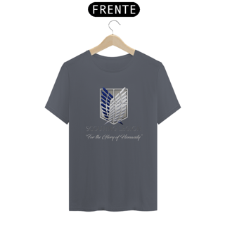 Nome do produto Camiseta T-Shirt Classic Unissex / Attack On Titan Legion Logo
