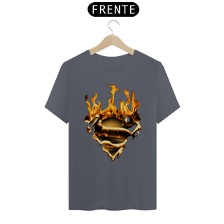 Nome do produto Camiseta T-Shirt Classic Unissex / Logo Fire Super-Homem